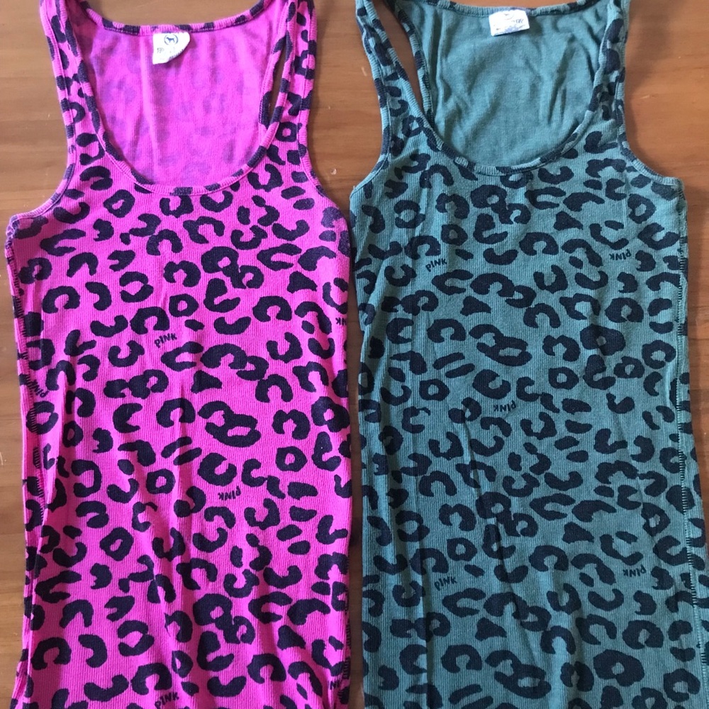 Two Victoria’s Secret Pink Tank Tops